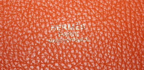 Fake & Replica Hermes Picotin Double Shoulder Bag Orange 509060
